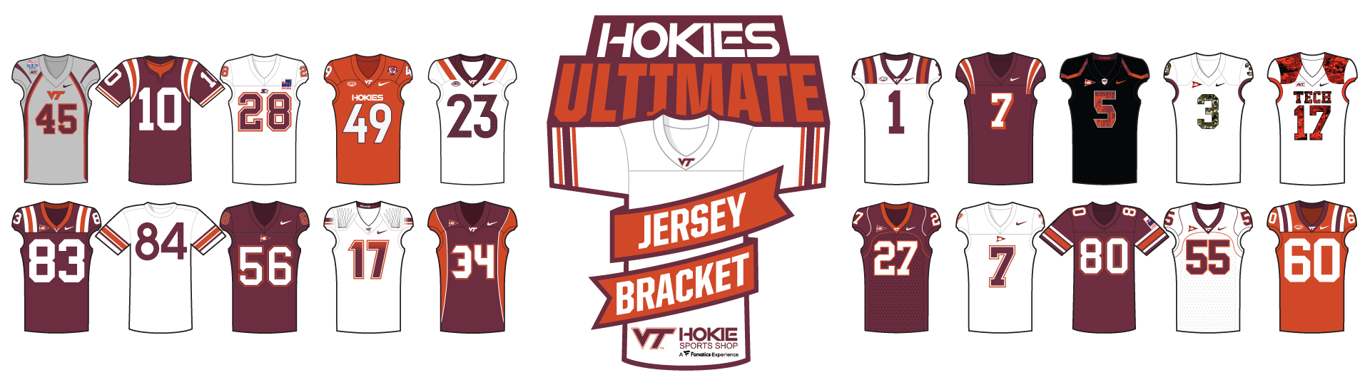 Virginia Tech Jerseys, Virginia Tech Hokies Uniforms